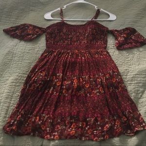 Francesca’s Off-the-shoulder dress